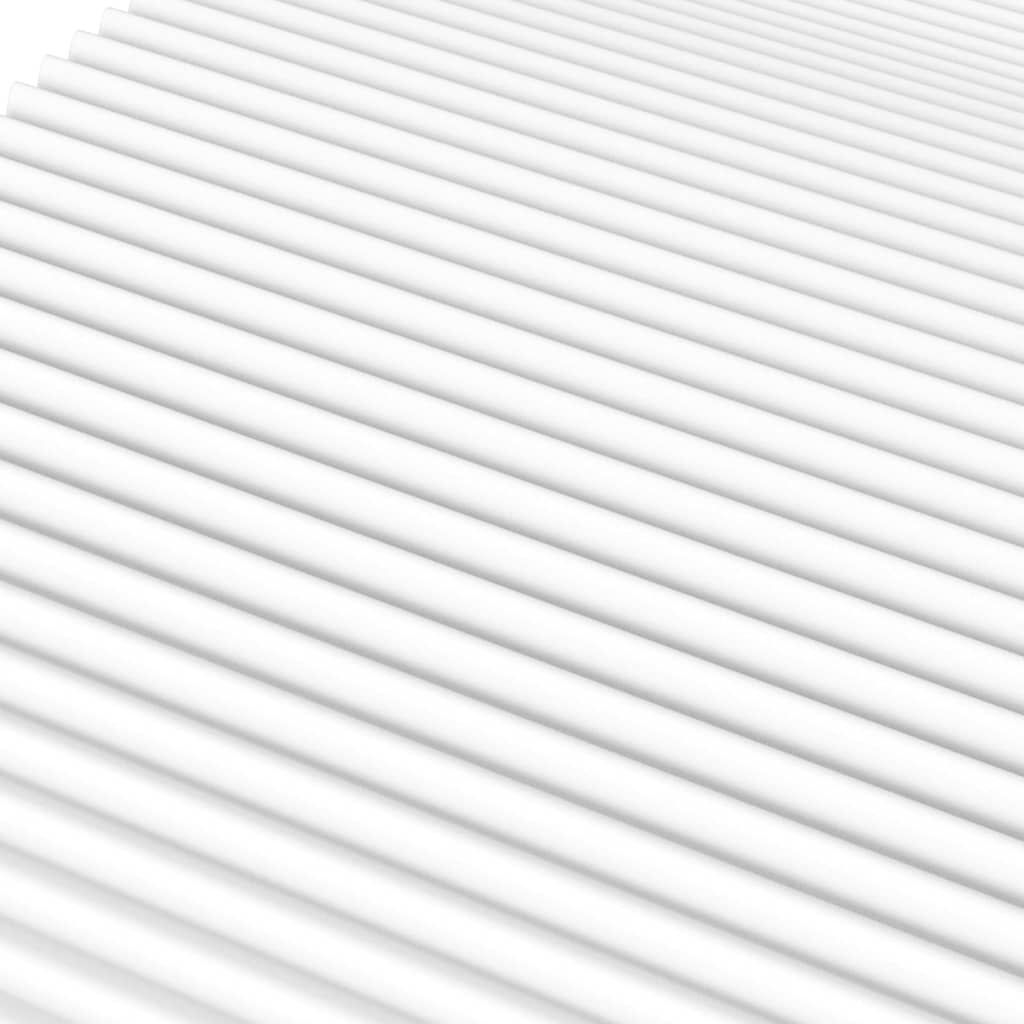 Colchão de espuma 200x210 cm dureza H2 H3 branco - Image 5