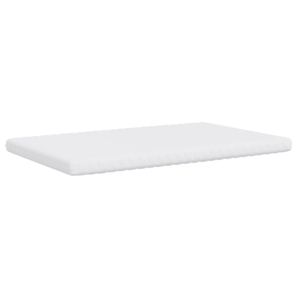 Colchão de espuma 120x210 cm 7 zonas dureza 20 ILD branco - Image 3