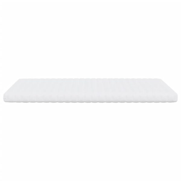 Colchão de espuma 120x210 cm 7 zonas dureza 20 ILD branco - Image 4