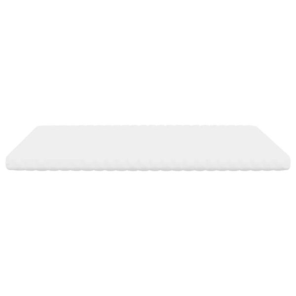 Colchão de espuma 160x210 cm 7 zonas dureza 20 ILD branco - Image 4