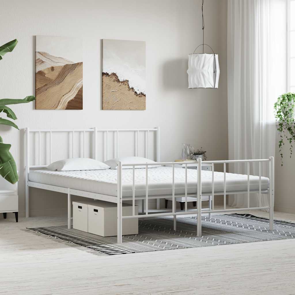 Colchão de espuma 200x210 cm 7 zonas dureza 20 ILD branco - Image 2