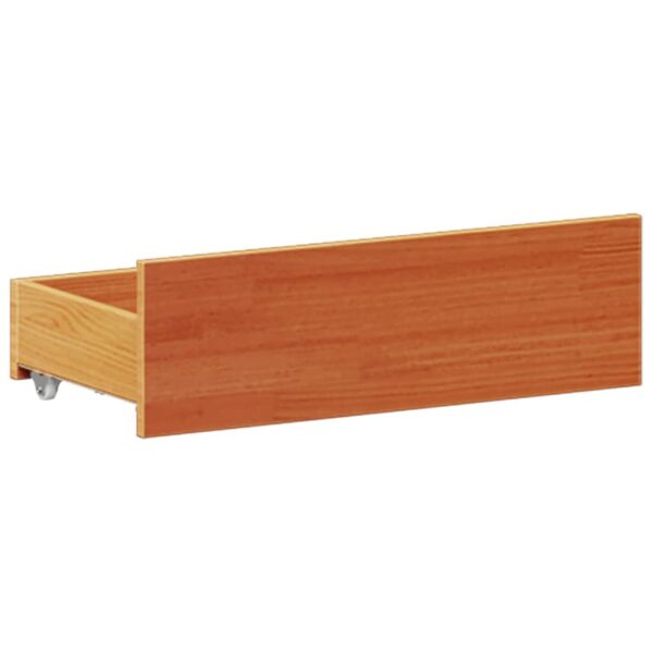 Cama com estante sem colchão 140x200 cm pinho maciço - Image 10