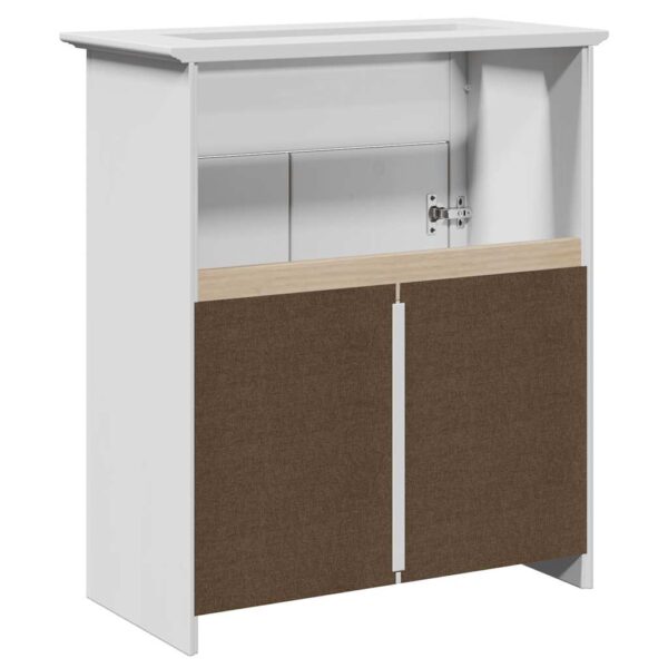 Móvel pia do banheiro BODO branco 70x35x80 cm - Image 6