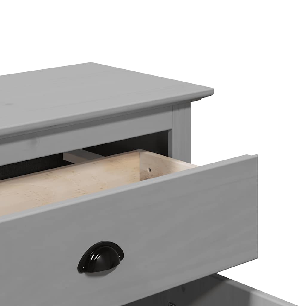 Armário de entrada BODO 80x35x90 cm cinzento - Image 7