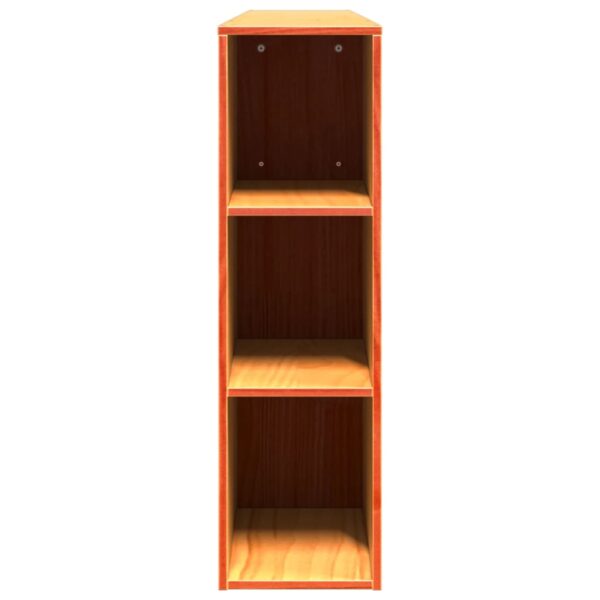 Cabeceira com arrumação 180 cm pinho maciço castanho-mel - Image 4