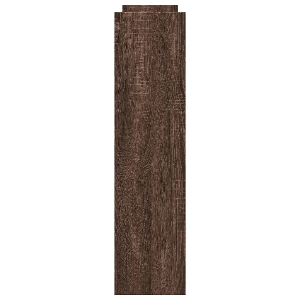 Trólei arrumação estreito 4 prateleiras derivados de madeira - Image 4