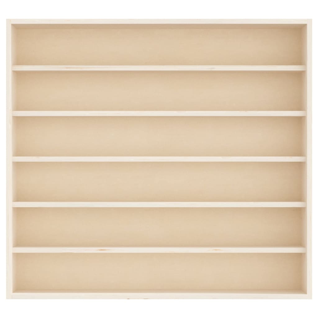 Armário expositor de parede com 6 prateleiras 60x8,5x55 cm - Image 3