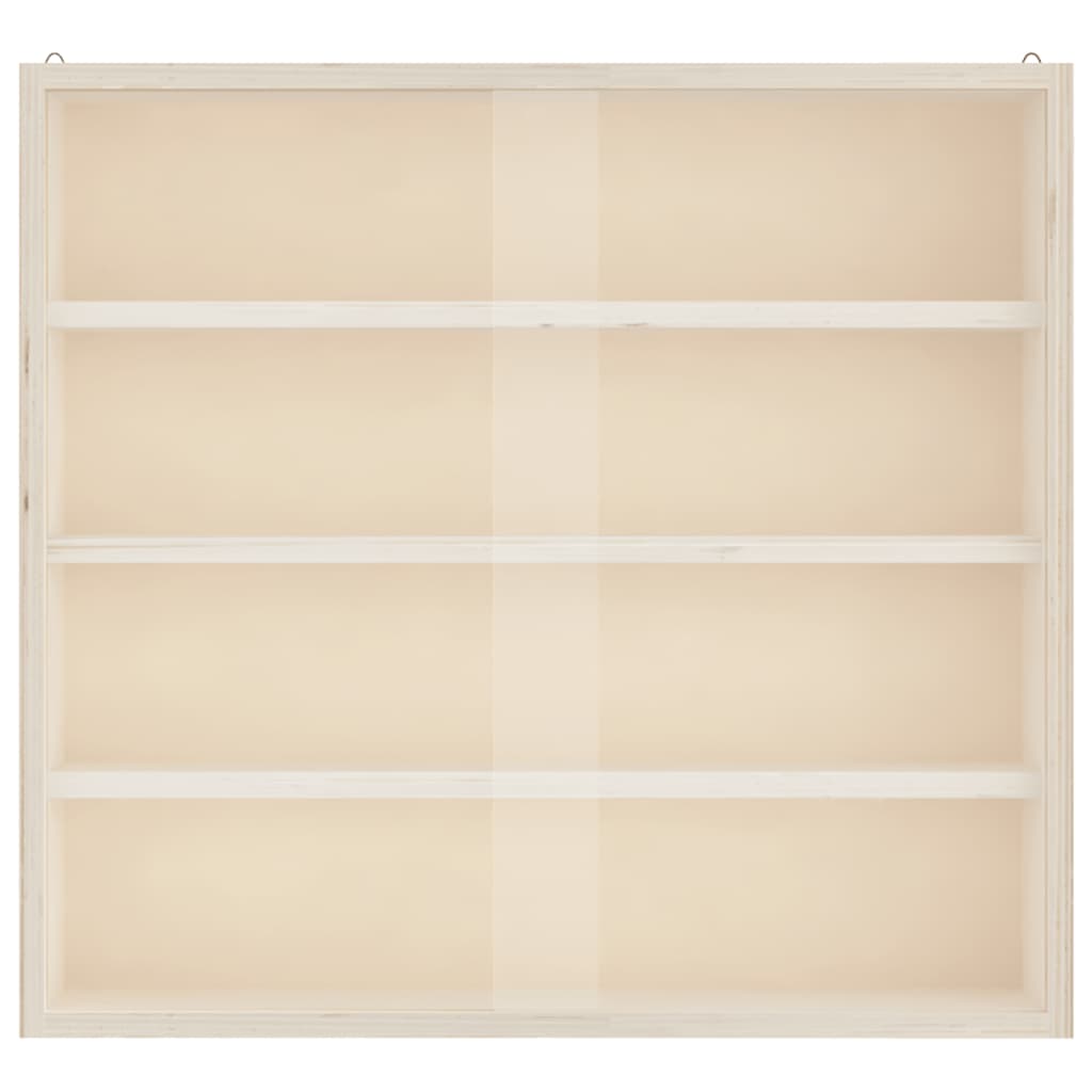 Armário expositor de parede com portas 40x8,5x37 cm - Image 4