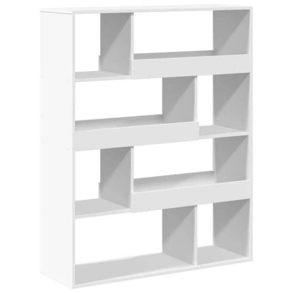 Estante 100x33x125,5 cm derivados de madeira branco - Image 5