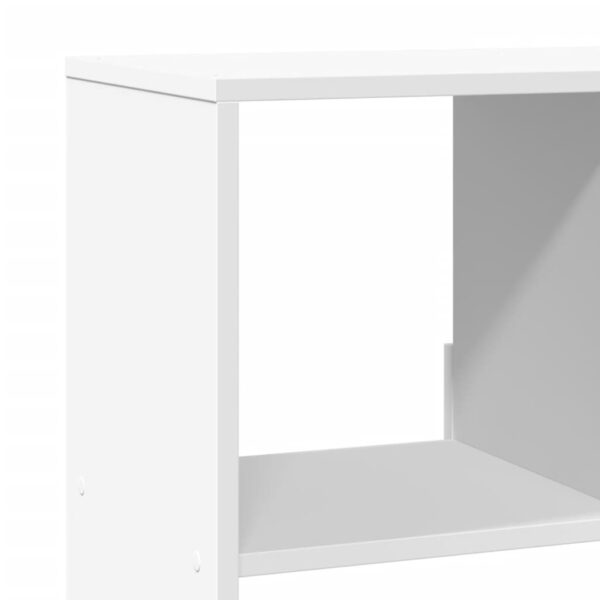 Estante 100x33x125,5 cm derivados de madeira branco - Image 6