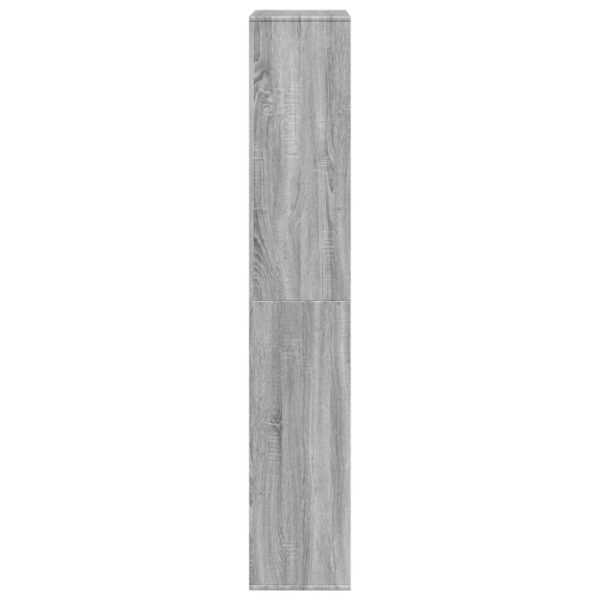 divisória 100x33x187,5 cm derivados de madeira cinzento sonoma - Image 4