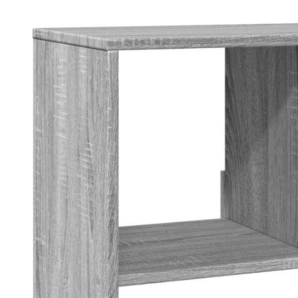 divisória 100x33x187,5 cm derivados de madeira cinzento sonoma - Image 6