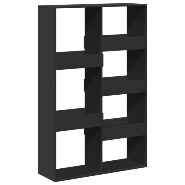 Divisória 100x33x155,5 cm derivados de madeira preto - Image 5