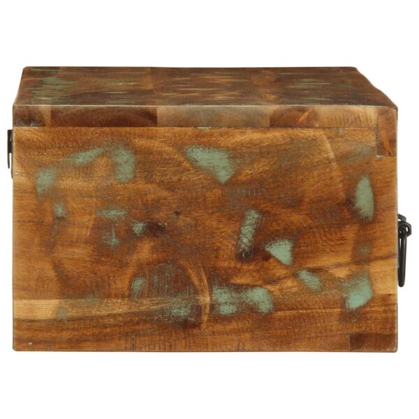Armário de TV para parede 80x30x19 cm madeira recuperada maciça - Image 6