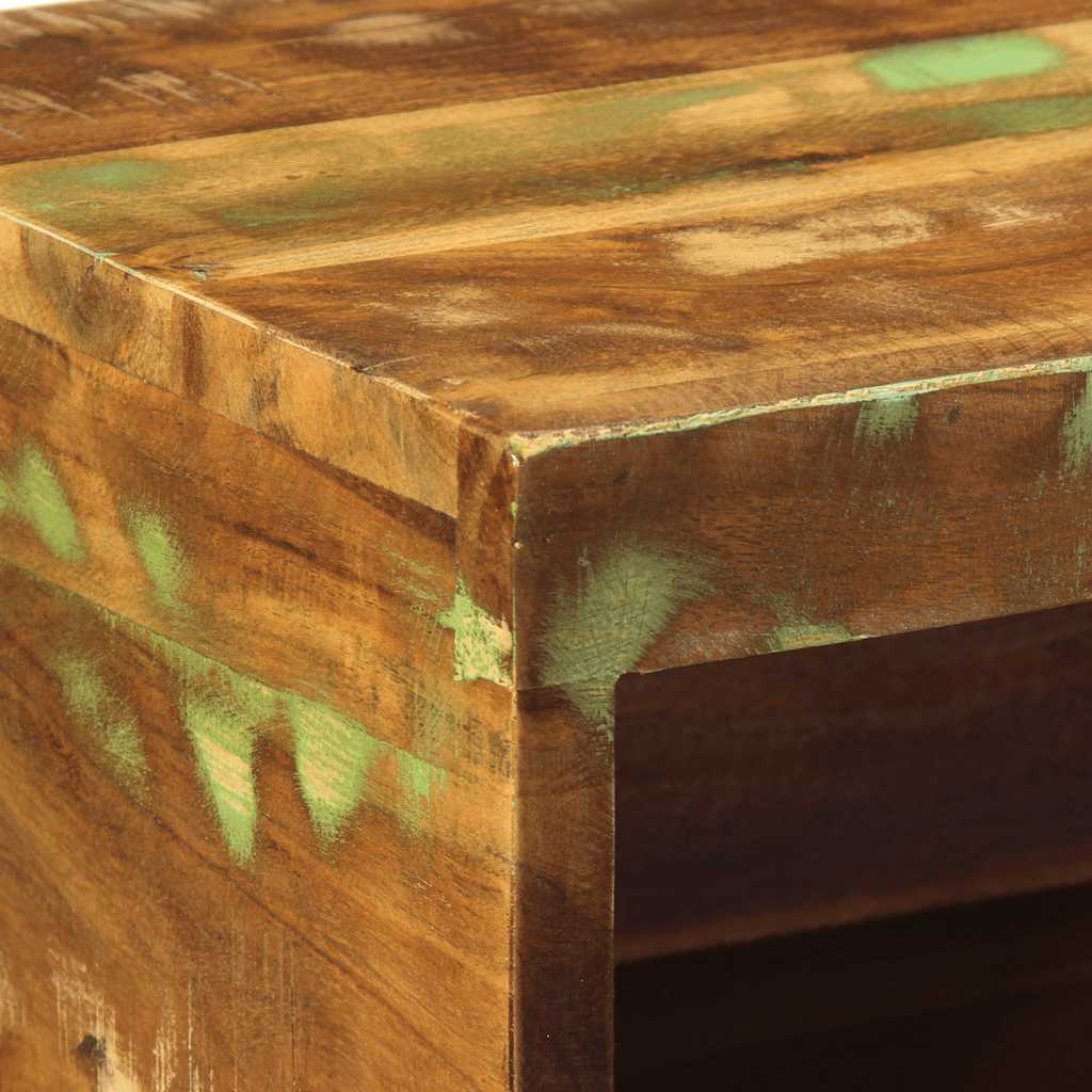 Armários de TV para parede 2 pcs madeira recuperada maciça - Image 8