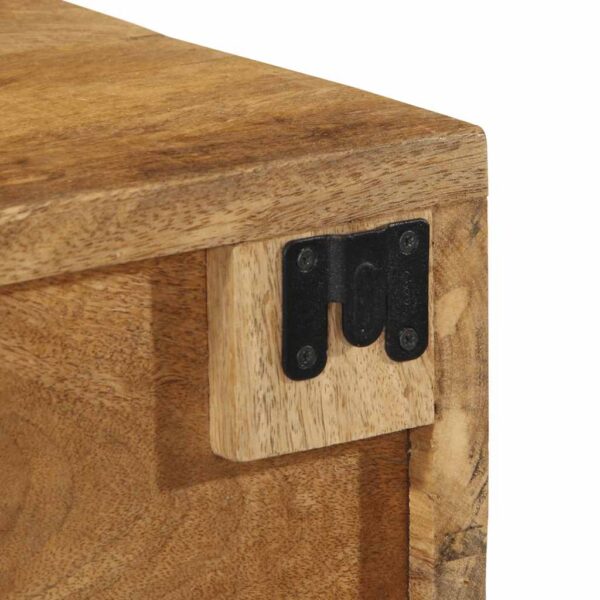Armário de TV para parede 60x30x19 cm mangueira áspera maciça - Image 9