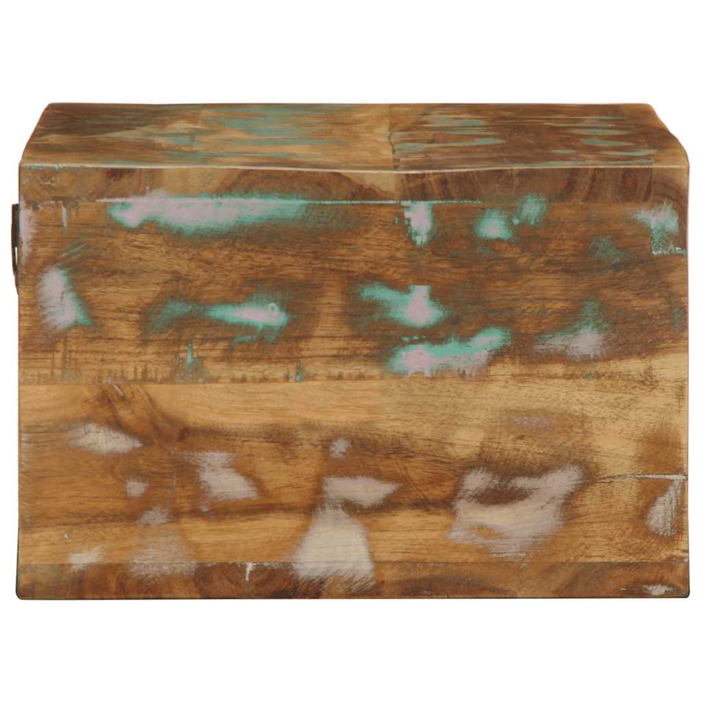 Armário de TV para parede 60x30x19 cm madeira recuperada maciça - Image 5