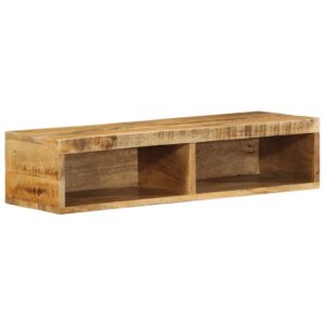 Armário de TV para parede 80x30x19 cm mangueira áspera maciça