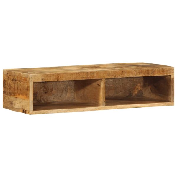 Armário de TV para parede 80x30x19 cm mangueira áspera maciça - Image 2