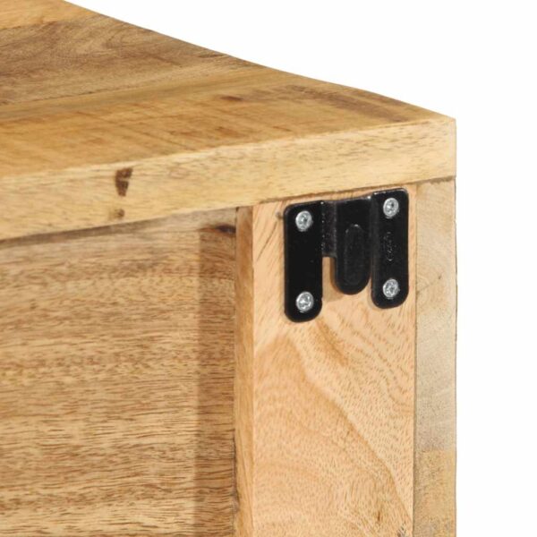 Armário de TV para parede 80x30x19 cm mangueira áspera maciça - Image 9