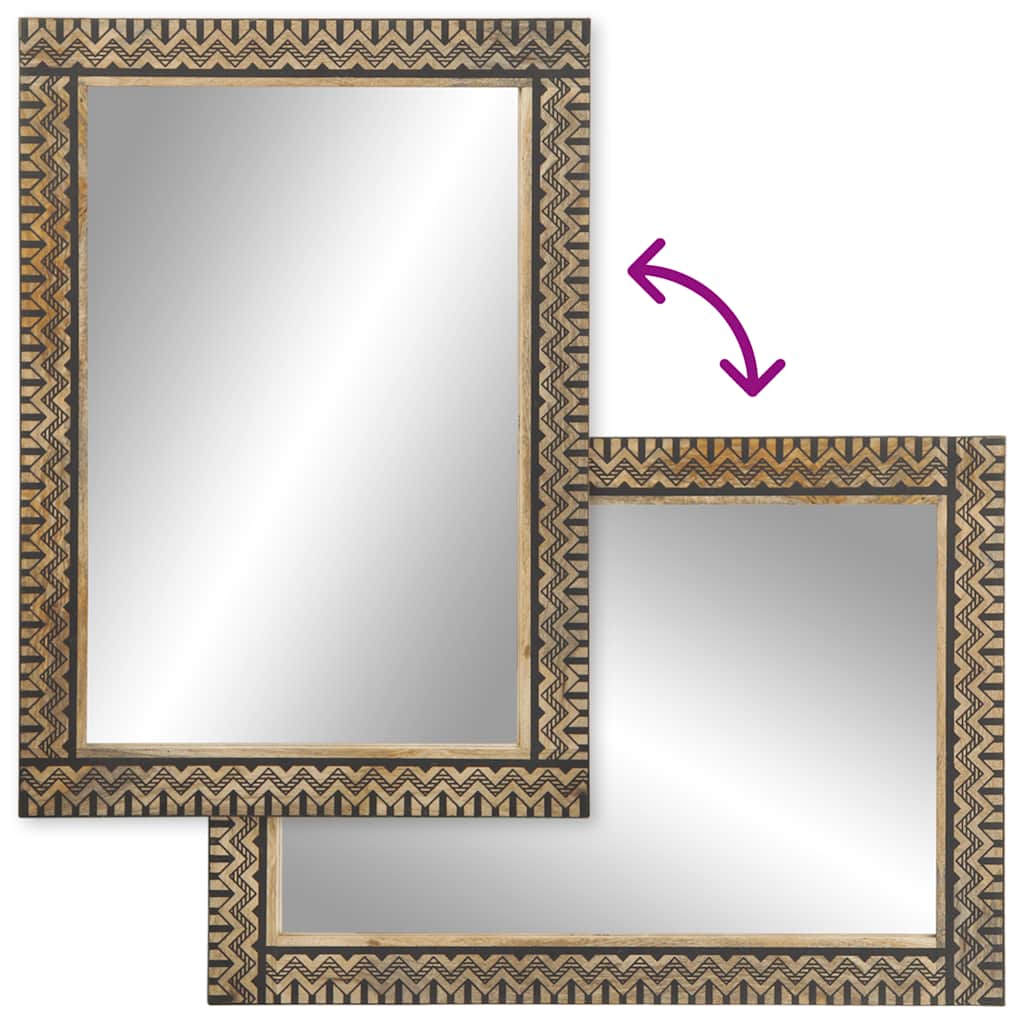 4 pcs conj. móveis p/ casa de banho madeira de mangueira maciça - Image 9