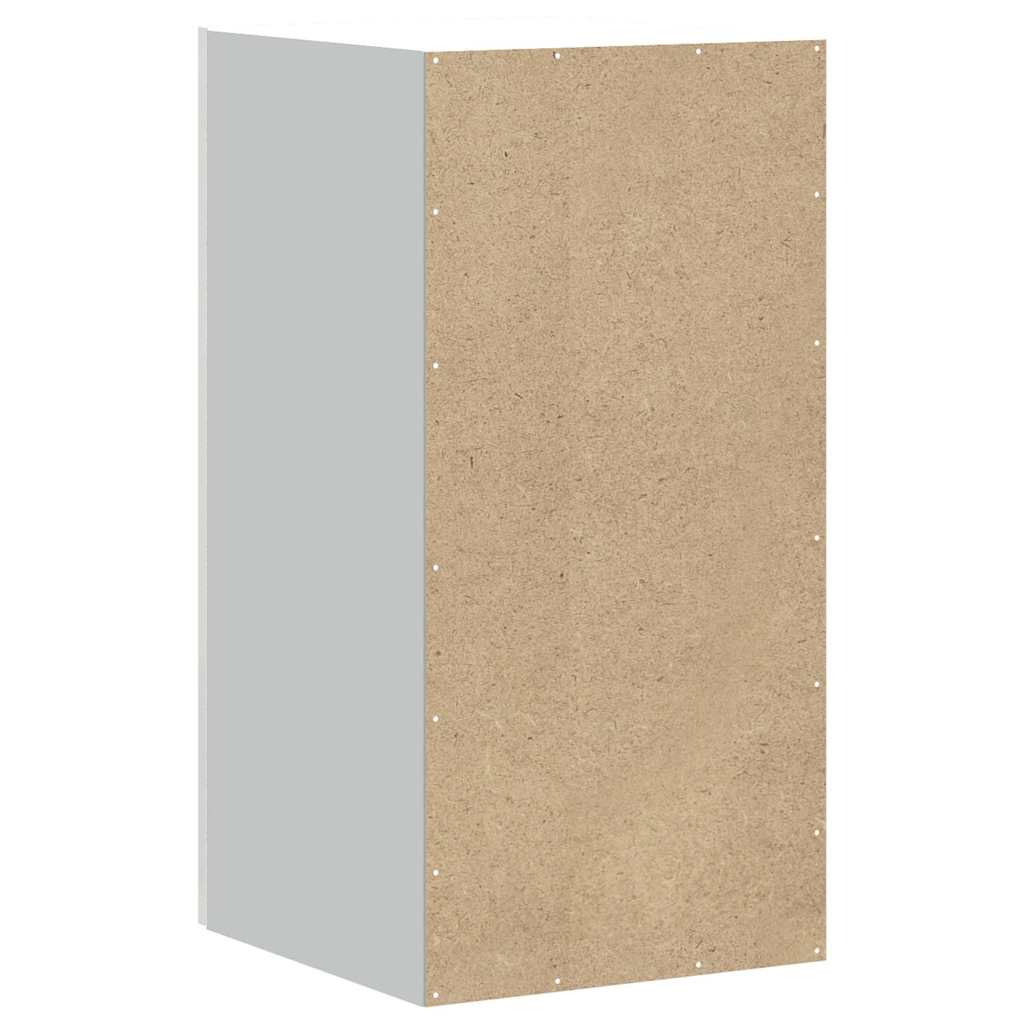 Armário de parede de cozinha Kalmar branco alto brilho - Image 5