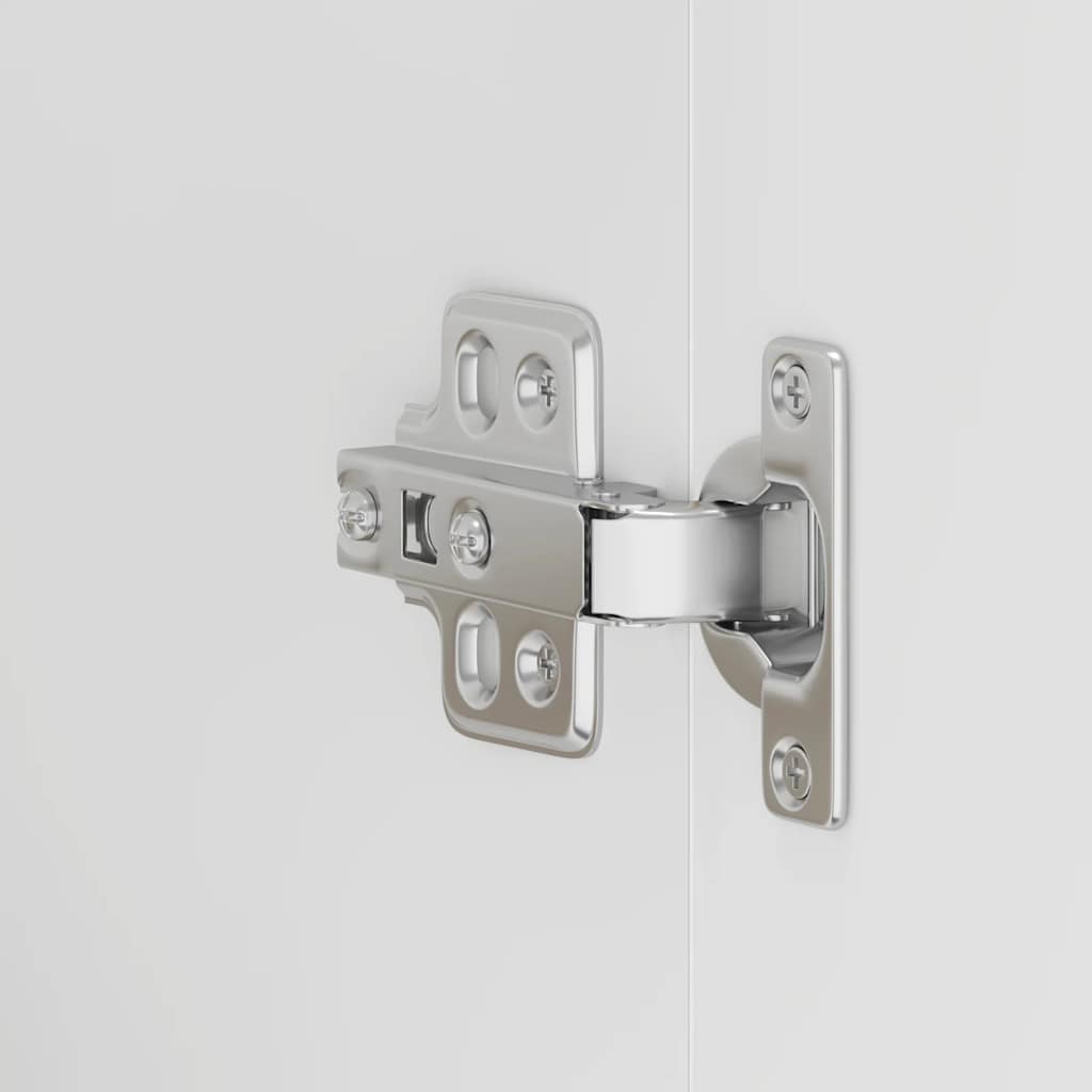 Armário de parede de cozinha Kalmar branco alto brilho - Image 8