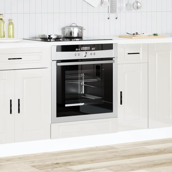 Armário forno Porto derivados de madeira branco brilhante - Image 2