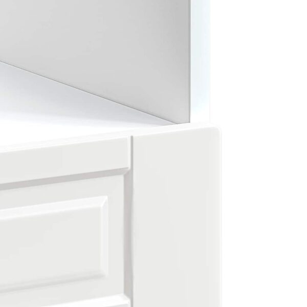 Armário forno Porto derivados de madeira branco brilhante - Image 7
