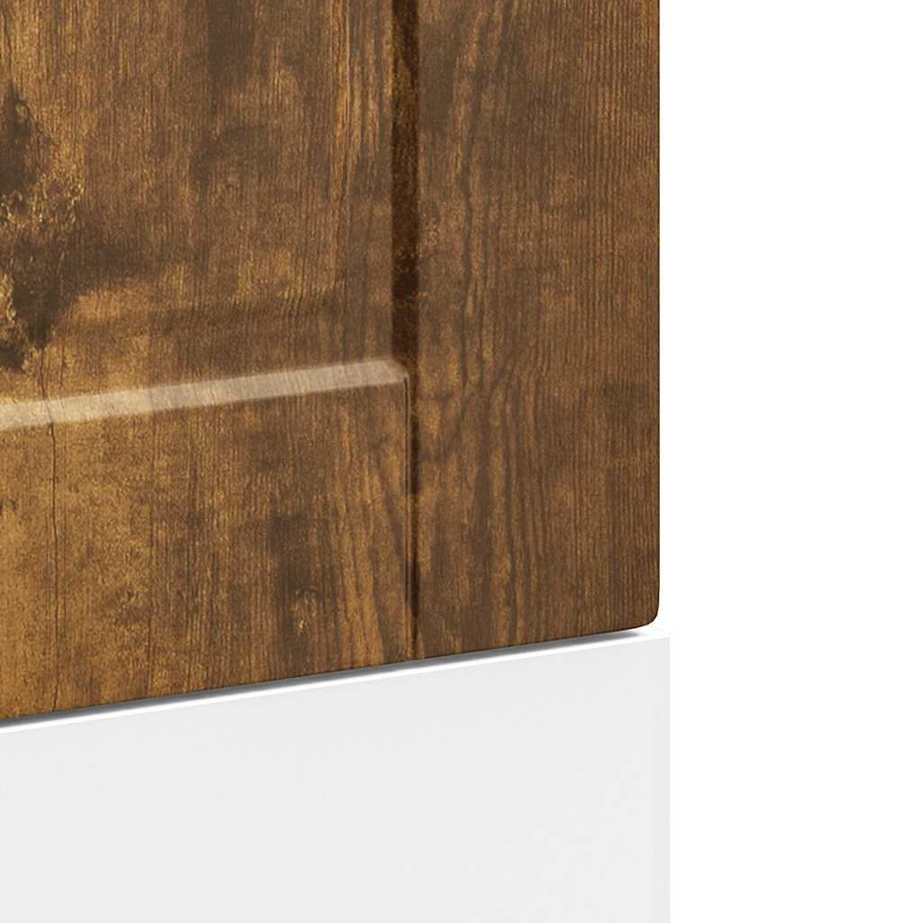 Painel máquina lavar louça Porto carvalho fumado 45x1,5x67 cm - Image 6