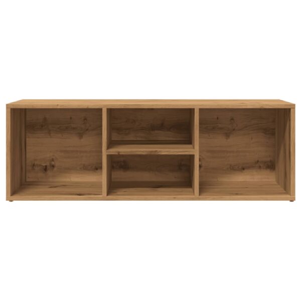 Banco sapateira 105x35x35 cm deriv. madeira carvalho artisiano - Image 3