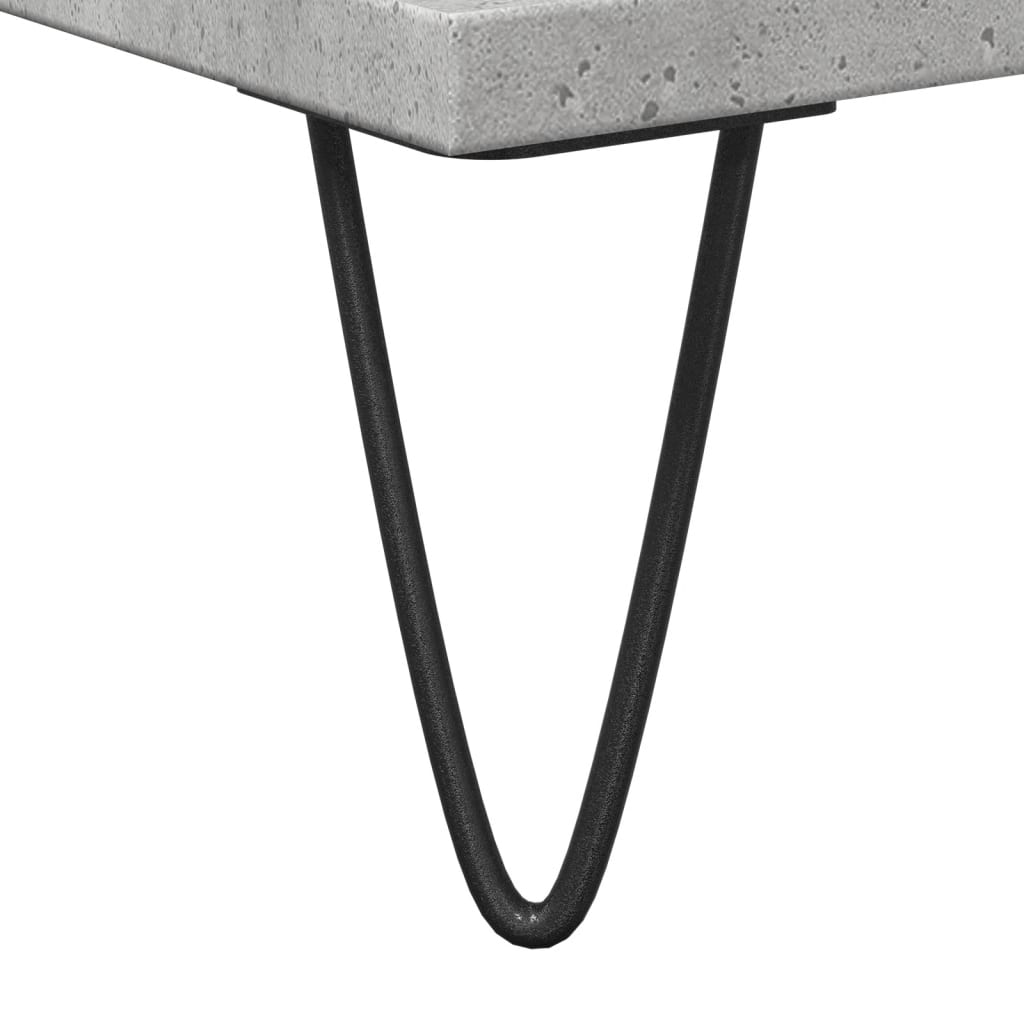 Armário WC 30x30x190 cm derivados de madeira cinzento cimento - Image 8