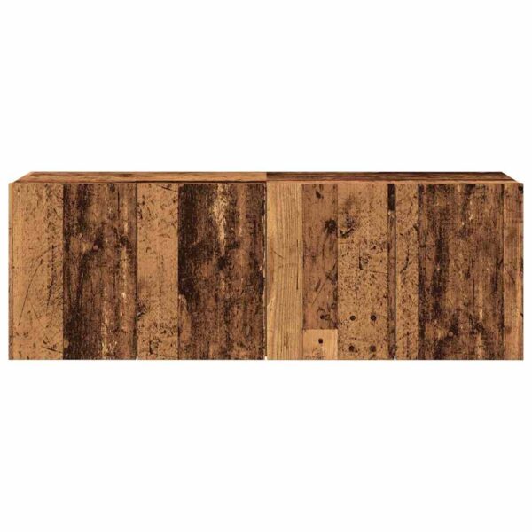 Móveis de parede para TV 2 pcs 60x30x41 cm madeira velha - Image 4