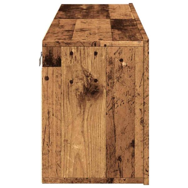 Móveis de parede para TV 2 pcs 60x30x41 cm madeira velha - Image 6