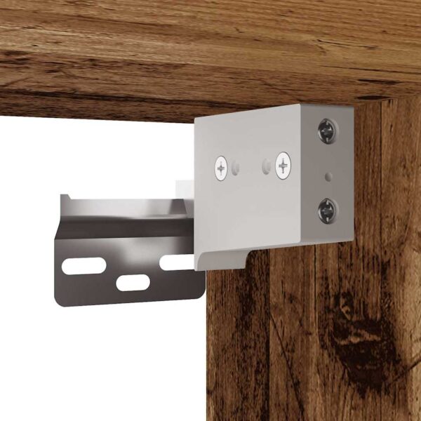 Móveis de parede para TV 2 pcs 60x30x41 cm madeira velha - Image 9