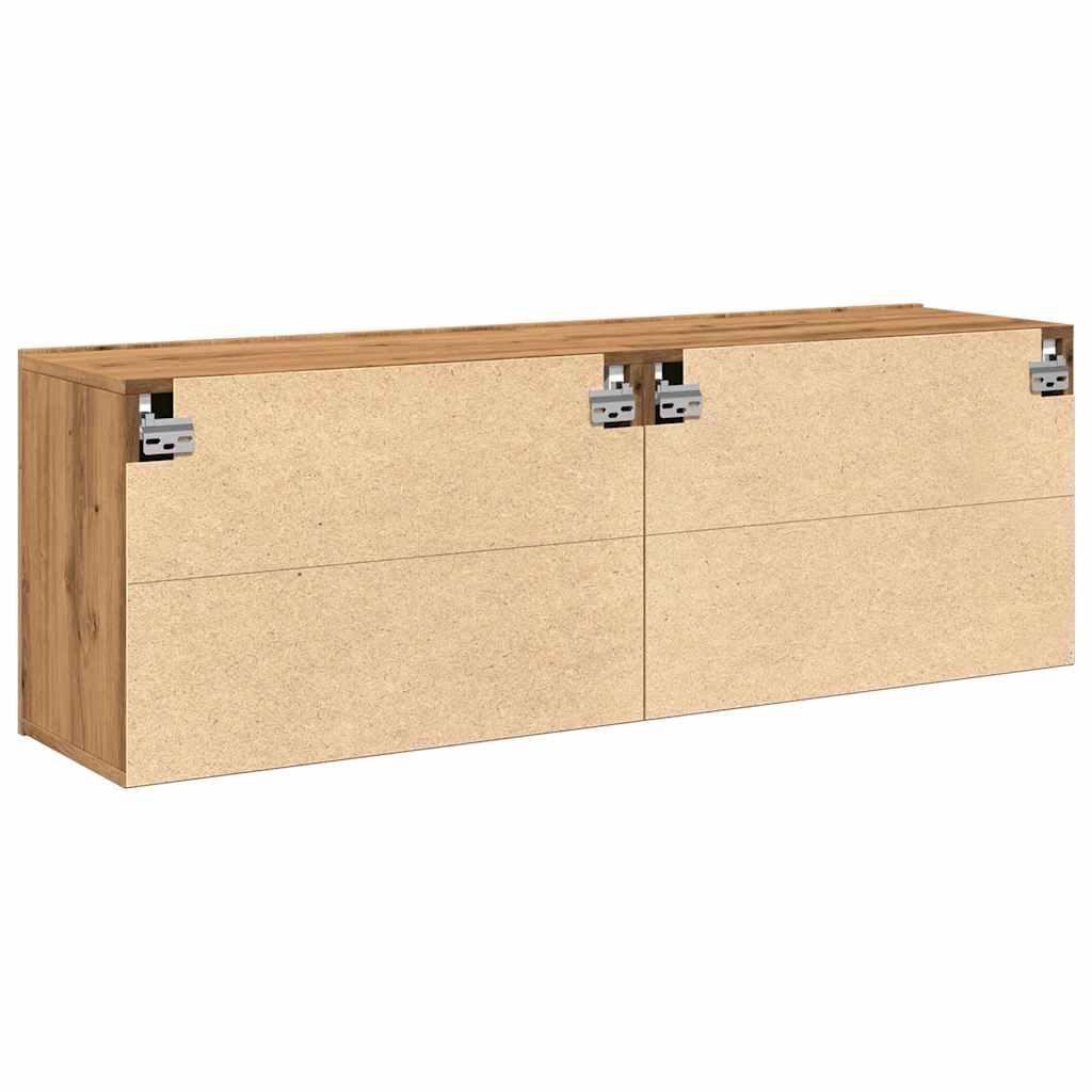 Móveis de parede para TV 2 pcs 60x30x41 cm carvalho artisiano - Image 7