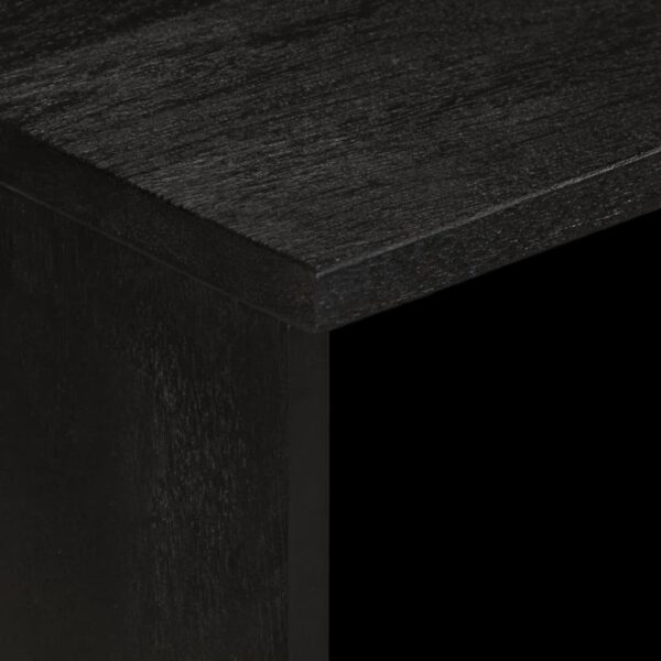 Móvel de TV 70x33x46 cm derivados de madeira preto - Image 6