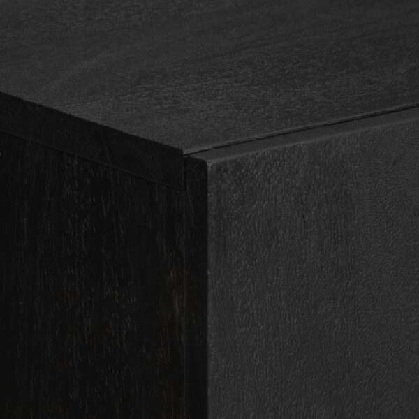 Móvel alto 60x33x100 cm derivados de madeira preto - Image 6