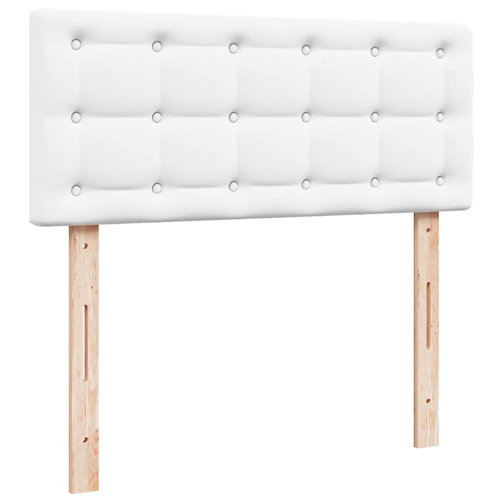 Estrutura de cama otomana com colchão branco Couro falso - Image 6