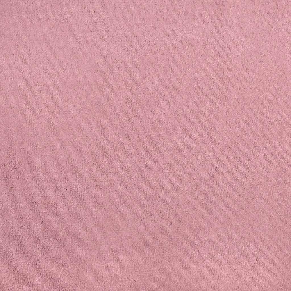 Estrutura de cama otomana com colchões 160x200 cm veludo rosa - Image 11