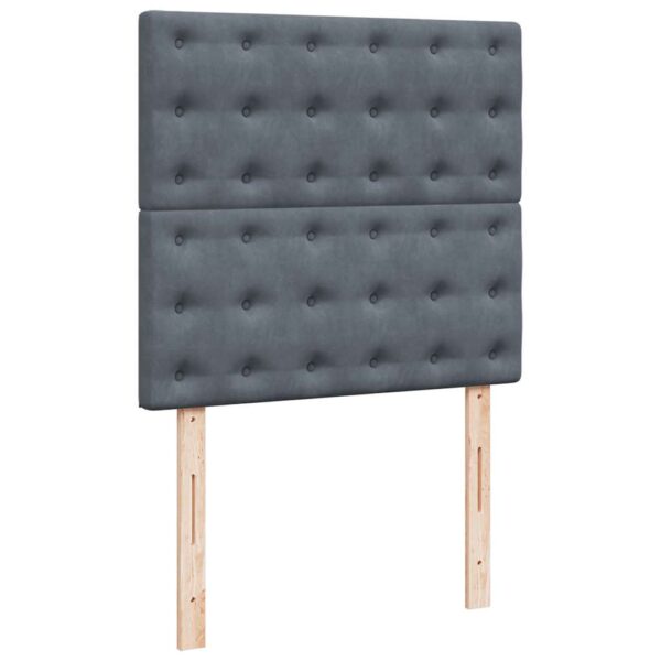 Estrutura cama otomana colchões 180x200 cm cinzento escuro - Image 10