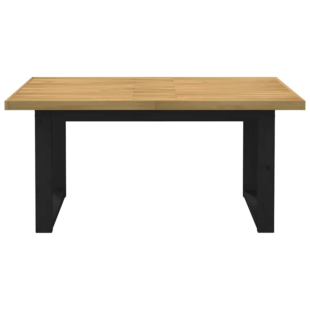 Mesa de jantar NOAIN Pernas em forma U 160x90x75cm pinho maciço - Image 3