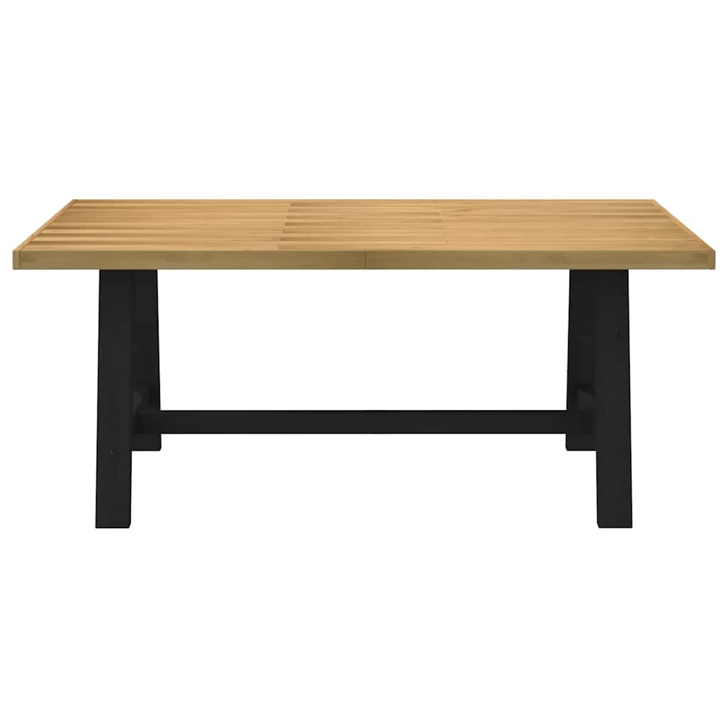 Mesa de jantar NOAIN Pernas em forma A 180x90x75cm pinho maciço - Image 3