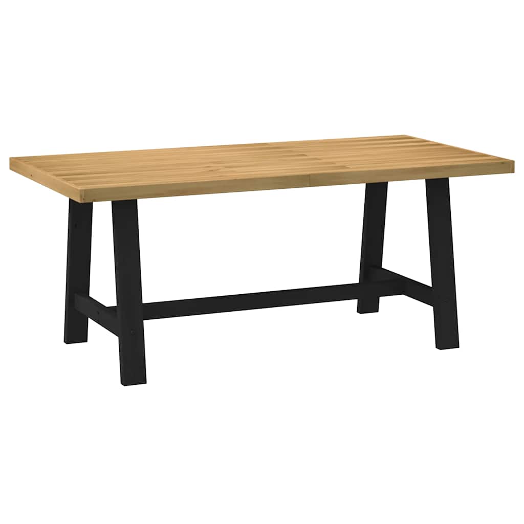 Mesa de jantar NOAIN Pernas em forma A 180x90x75cm pinho maciço - Image 5