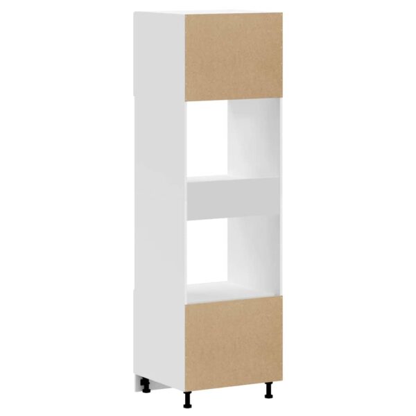 Armários forno 2 pcs Porto derivados de madeira branco - Image 6