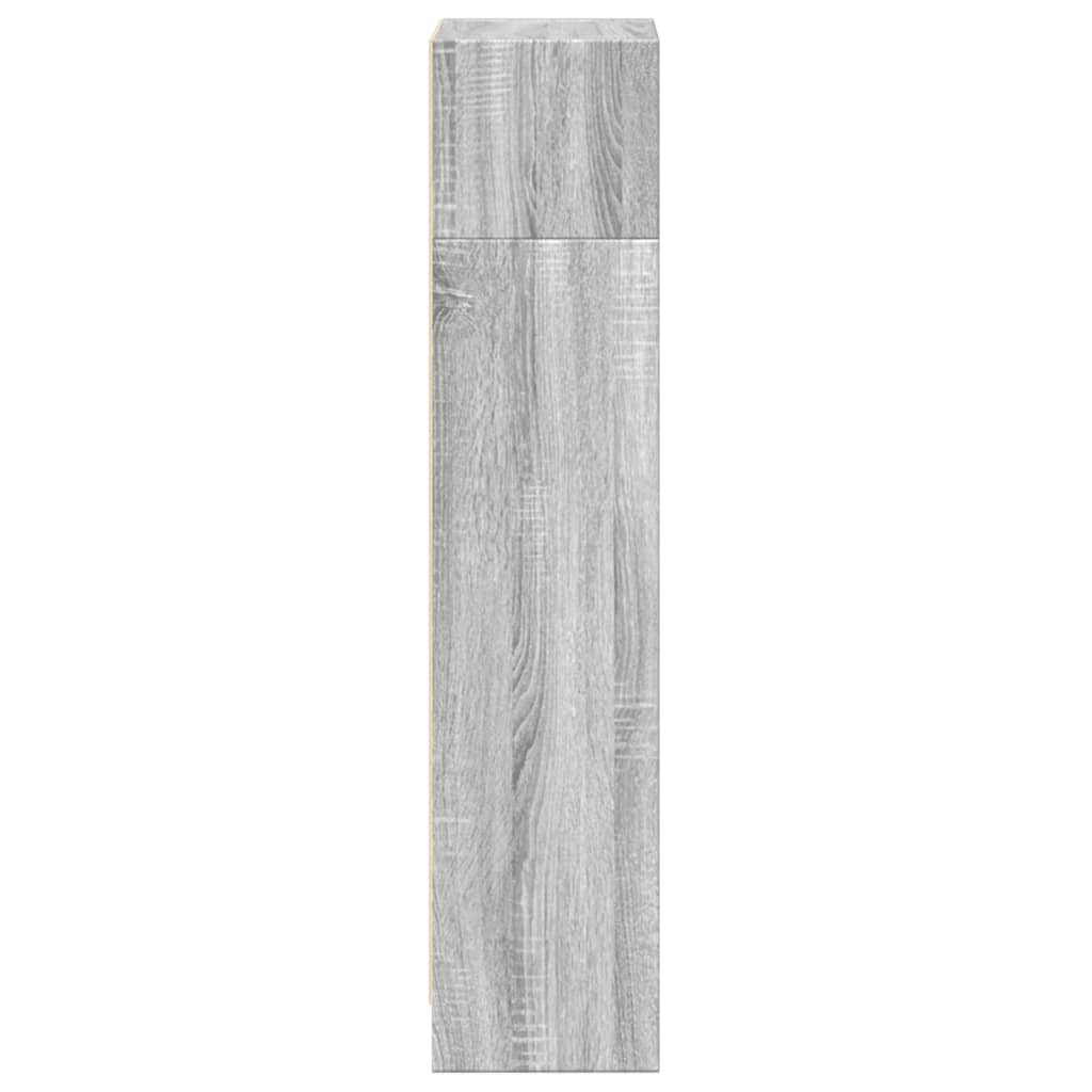 Estante 40x24x109 cm derivados de madeira cinzento sonoma - Image 4