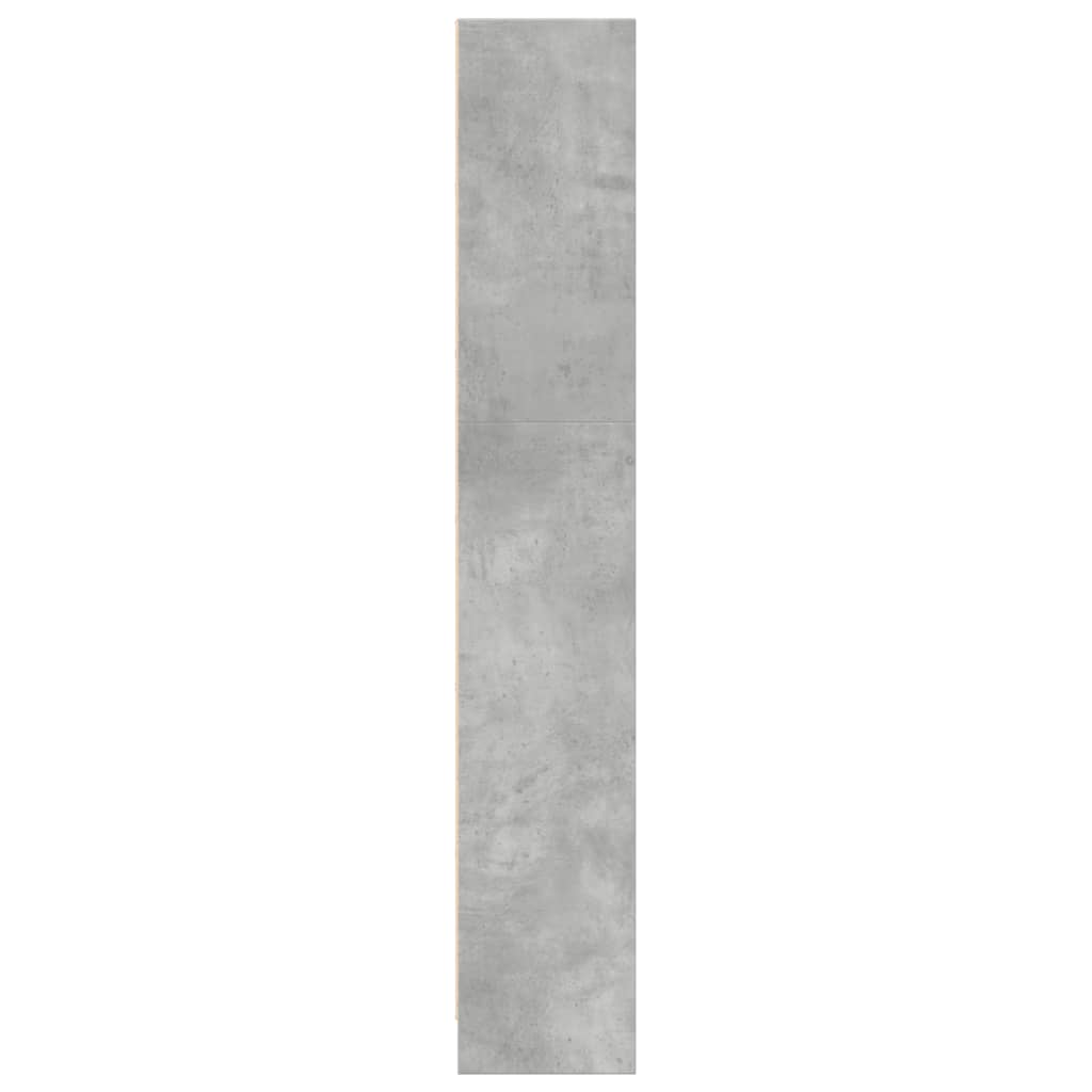 Estante 40x24x143 cm derivados de madeira cinzento cimento - Image 4