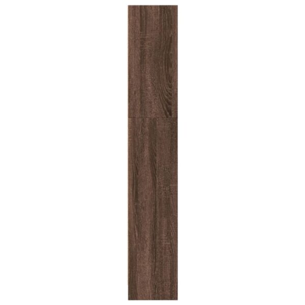 Estante 40x24x143 cm derivados de madeira carvalho castanho - Image 4