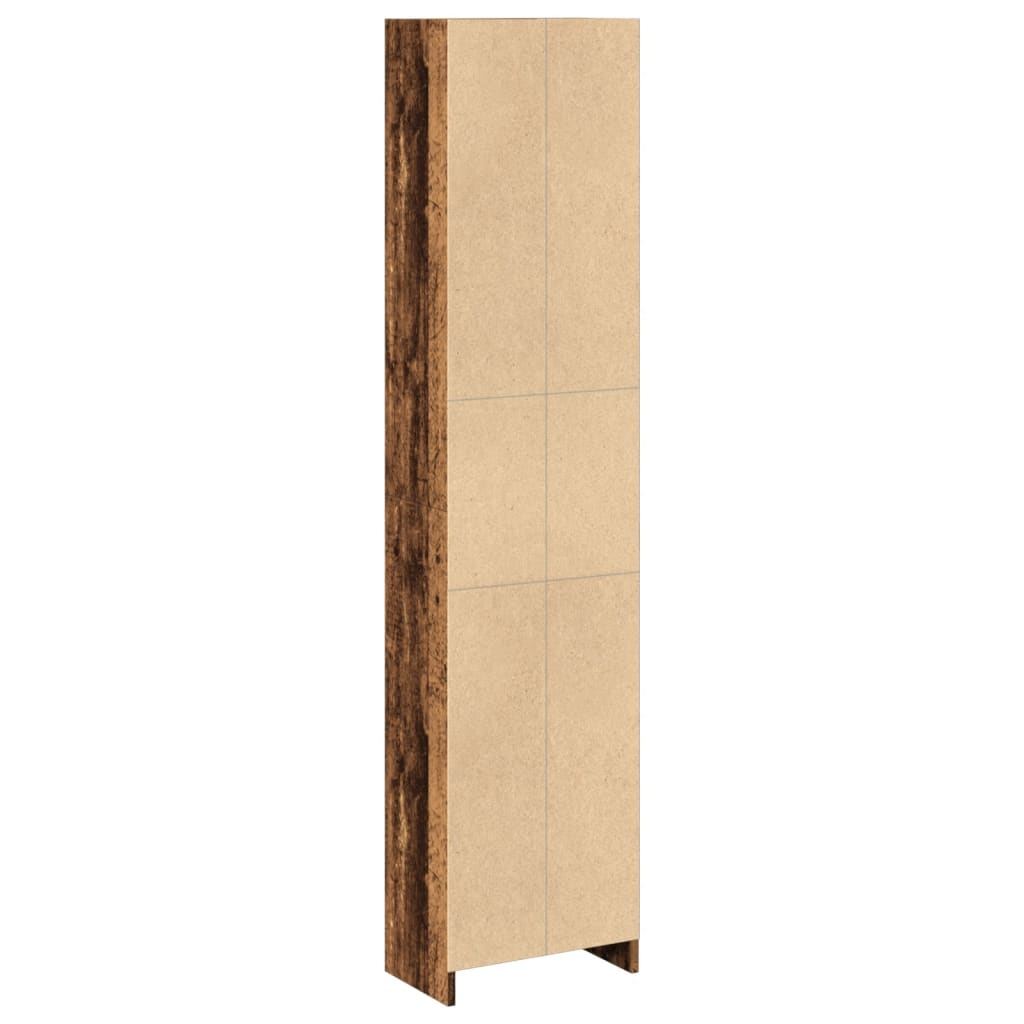 Estante 40x24x176 cm derivados de madeira madeira velha - Image 5