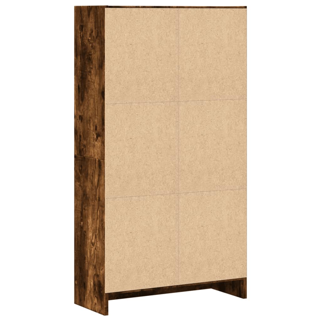 Estante 60x24x109 cm derivados de madeira carvalho fumado - Image 5